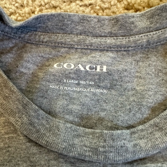 Worn Once Womens Oversized XL Coach Tshirt - Picture 5 of 5